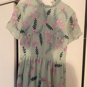 Gorgeous Frock and Frill Sequined Dress